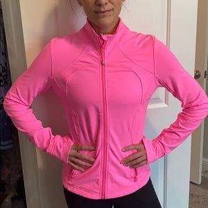 Lululemon pink zip up
